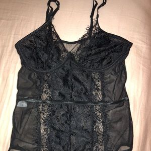 Black Lace Bodysuit